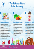 BKKM -  7 Tips Makanan Selamat Ketika Melancong (Infografik 2)